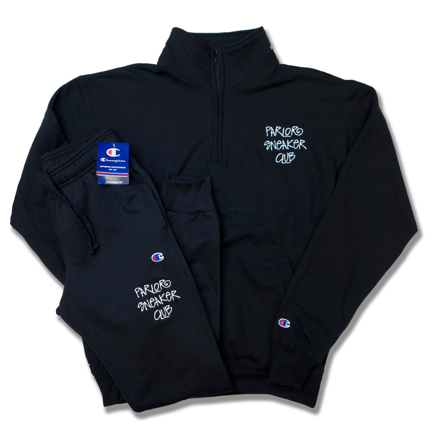Parlor 23 X Champion "Parlor Sneaker Club" Track Suit