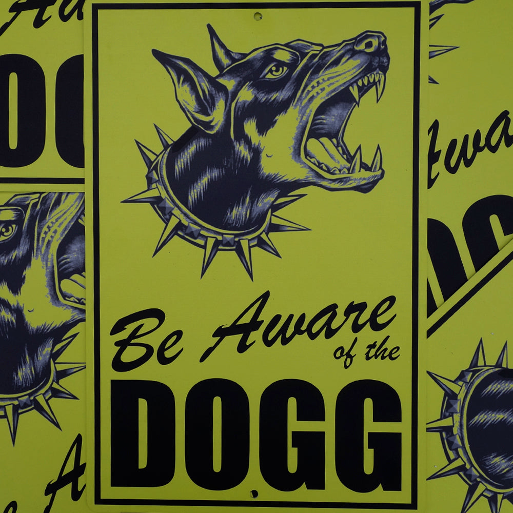 Parlor 23 "Be Aware" Property Sign