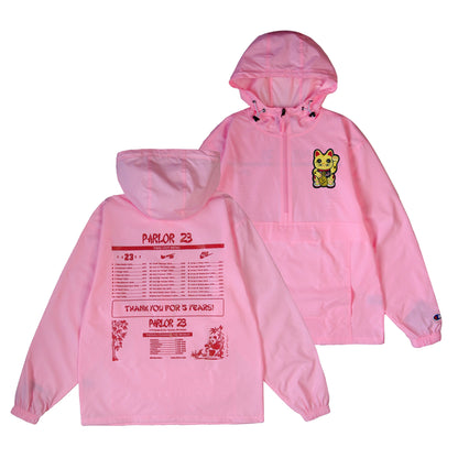 Parlor 23 X Champion "Patina 5 Year Menu" Anorak
