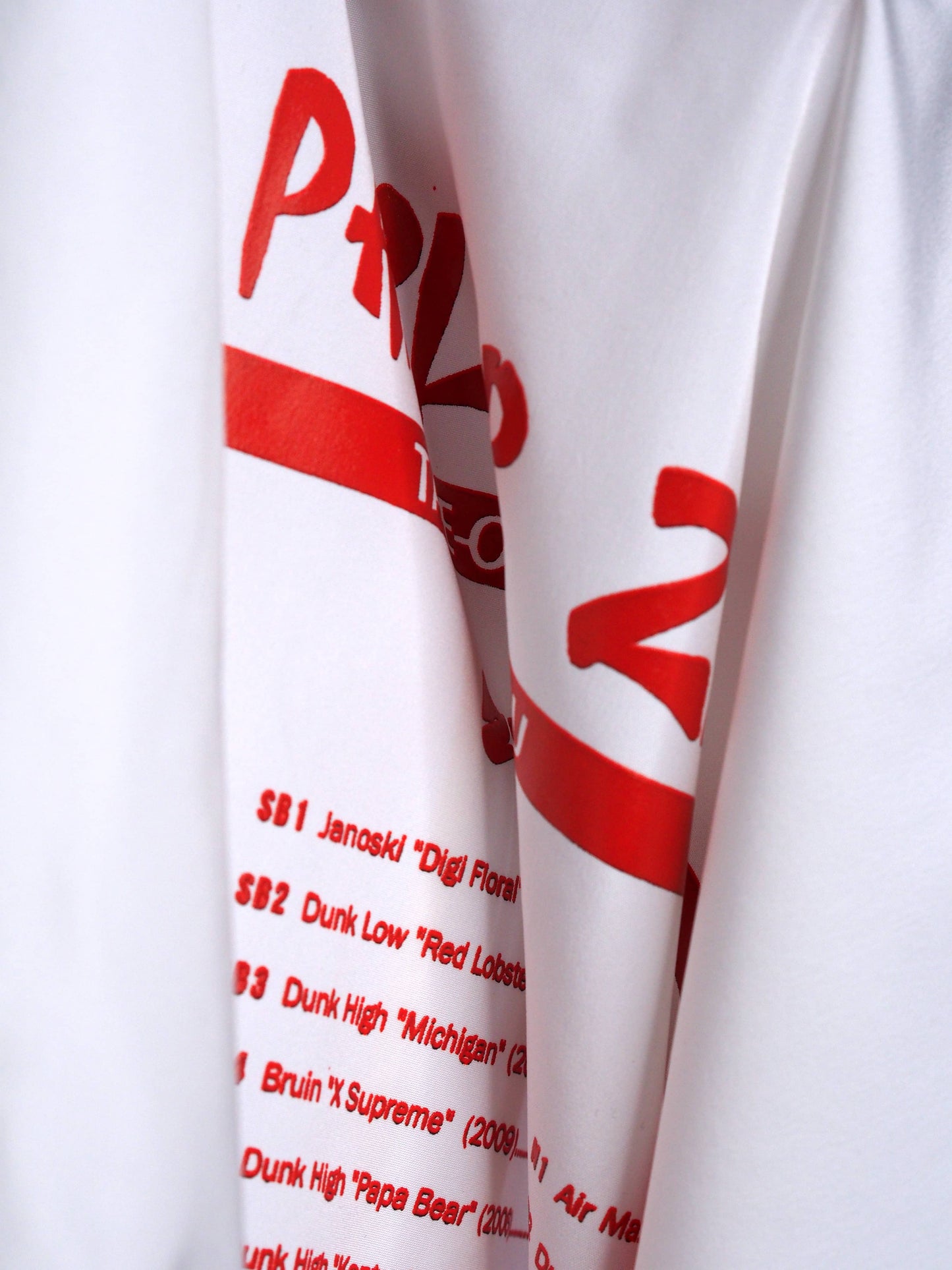 Parlor 23 X Champion "Patina 5 Year Menu" Anorak