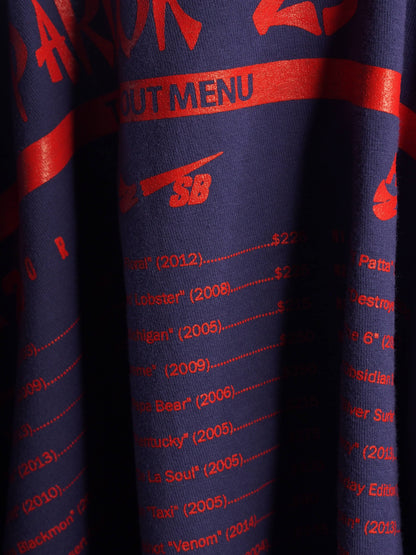 Parlor 23 X Champion "Patina 5 Year Menu" T-Shirt