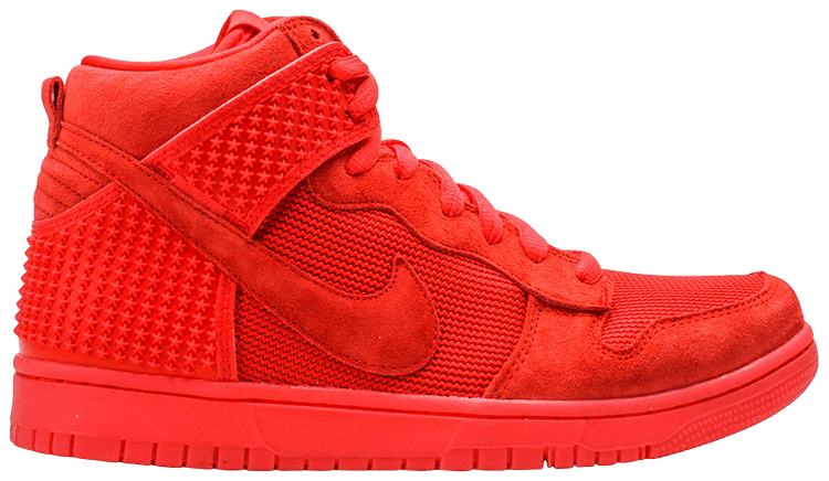 Nike Dunk High CMFT Premium "Red October" 2015