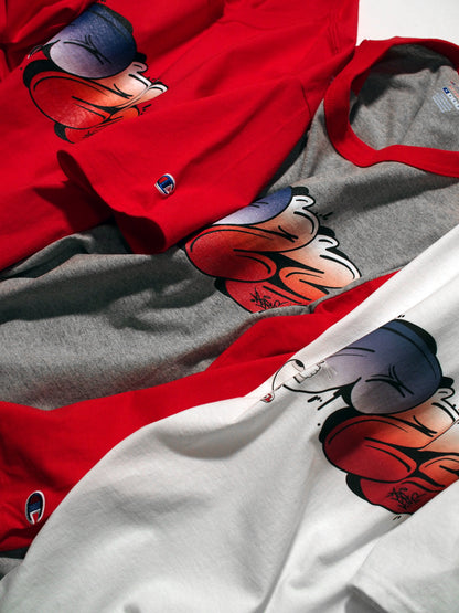 Parlor 23 X Champion "Tag Kitty" Raglan