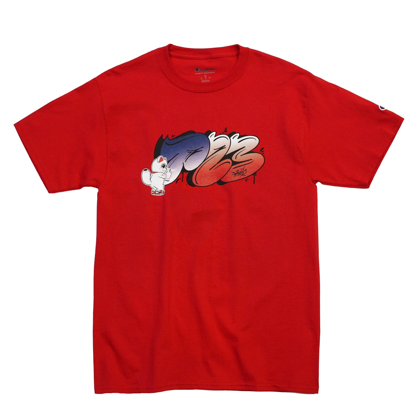 Parlor 23 X Champion "Tag Kitty" T-Shirt