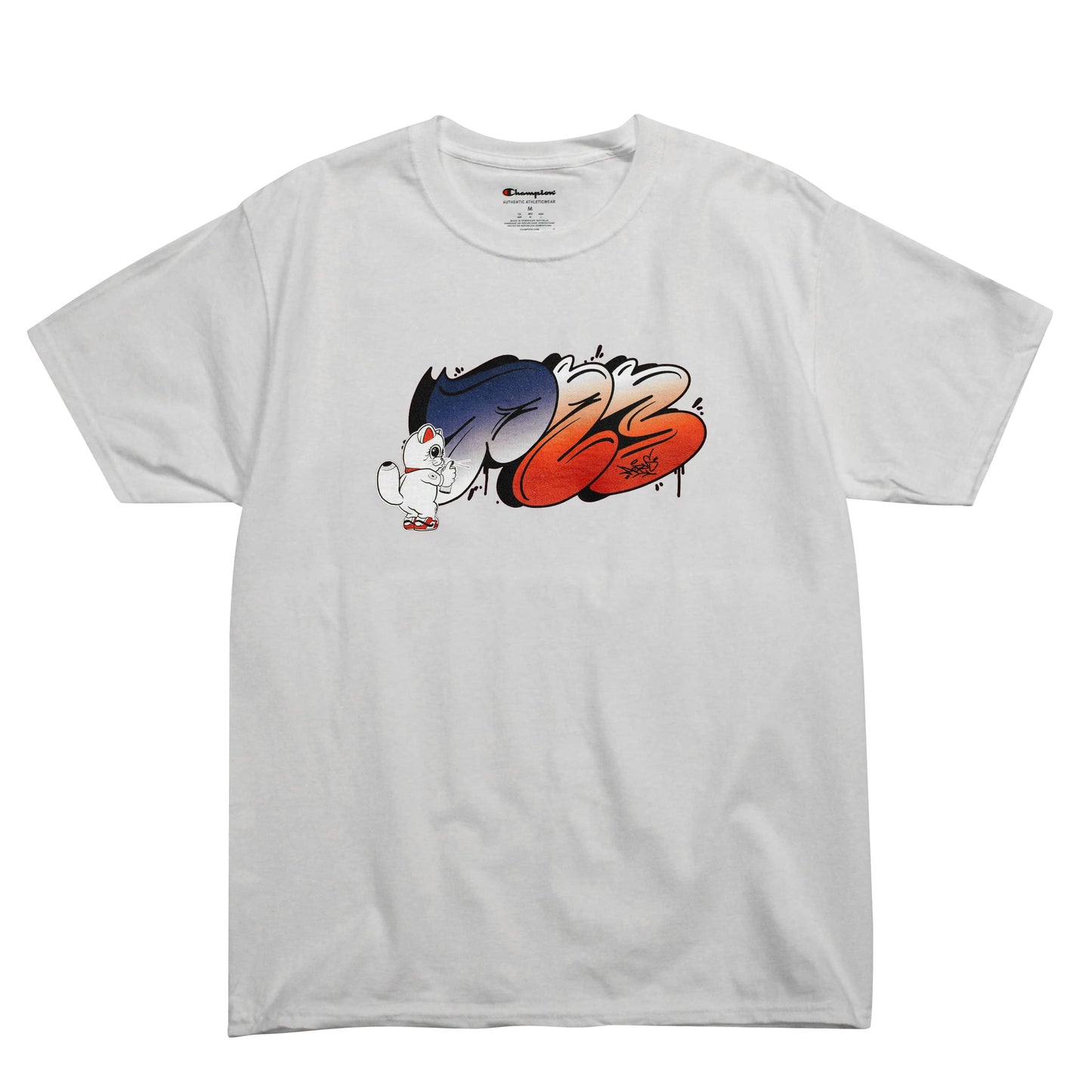 Parlor 23 X Champion "Tag Kitty" T-Shirt