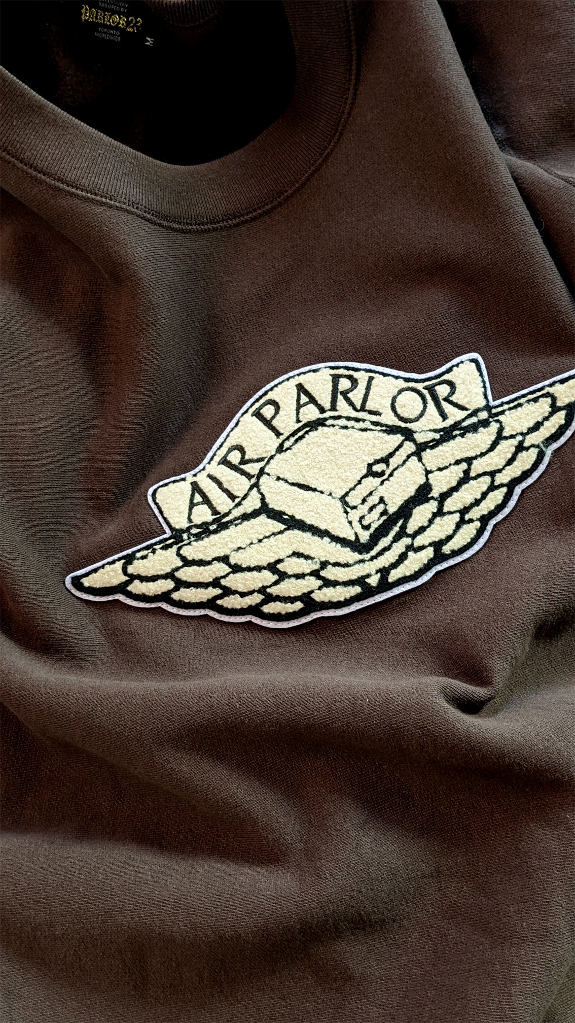 Parlor 23 "Air Parlor" Made In Canada Crewneck