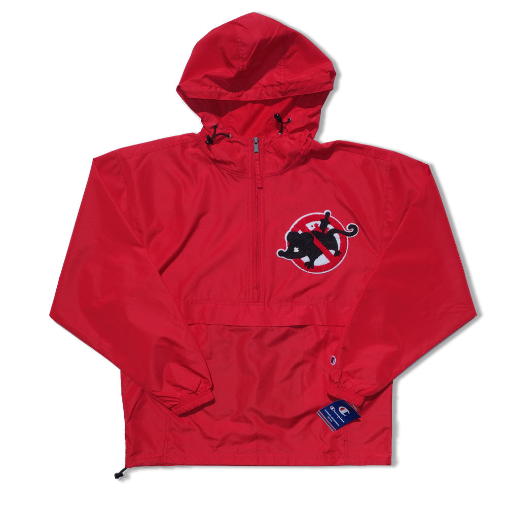 Parlor 23 X Champion Chenille "Keep Quiet" Packable Anorak Jacket