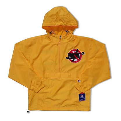 Parlor 23 X Champion Chenille "Keep Quiet" Packable Anorak Jacket