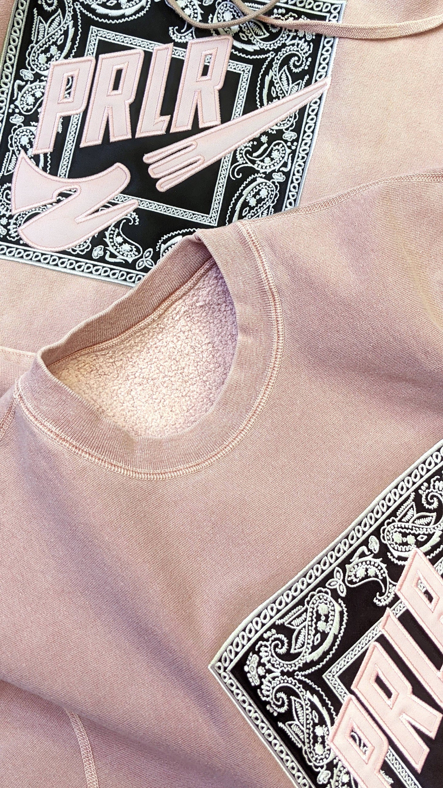 Parlor 23 "Swoosh Bandana" Made in Canada Heavyweight Crewneck