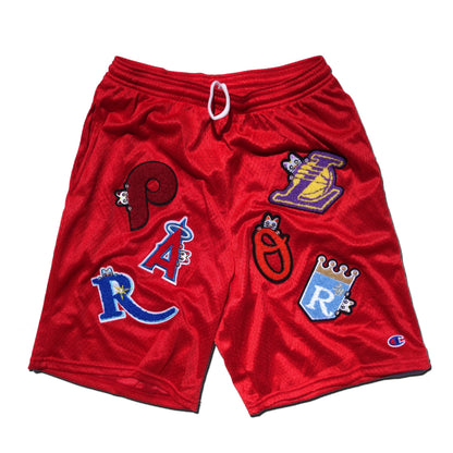 Parlor 23 x Champion Chenille "Baseketball" Mesh Shorts