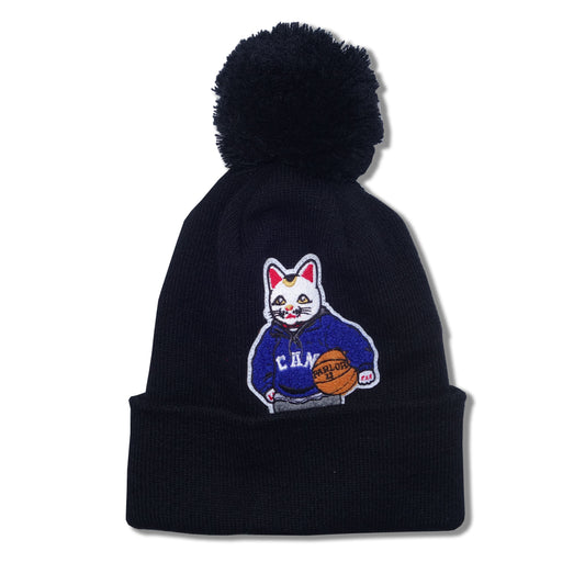 Parlor 23 "PRLR SPORT" Pom Pom Beanie