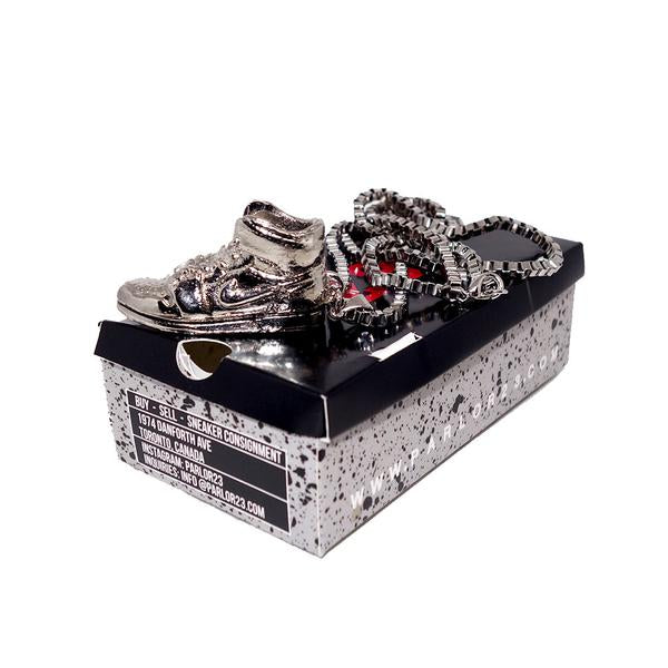 Parlor 23 "Jordan 1" Pendant & Book Link Chain