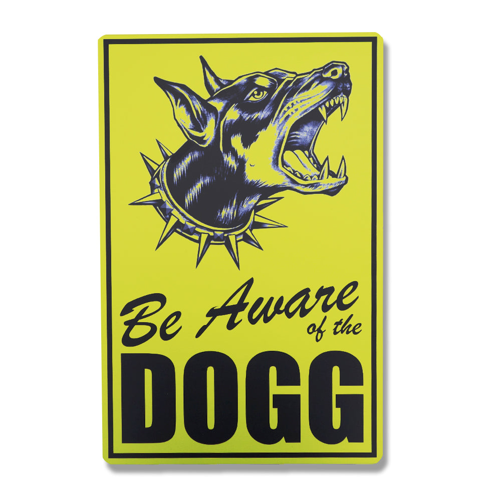 Parlor 23 "Be Aware" Property Sign