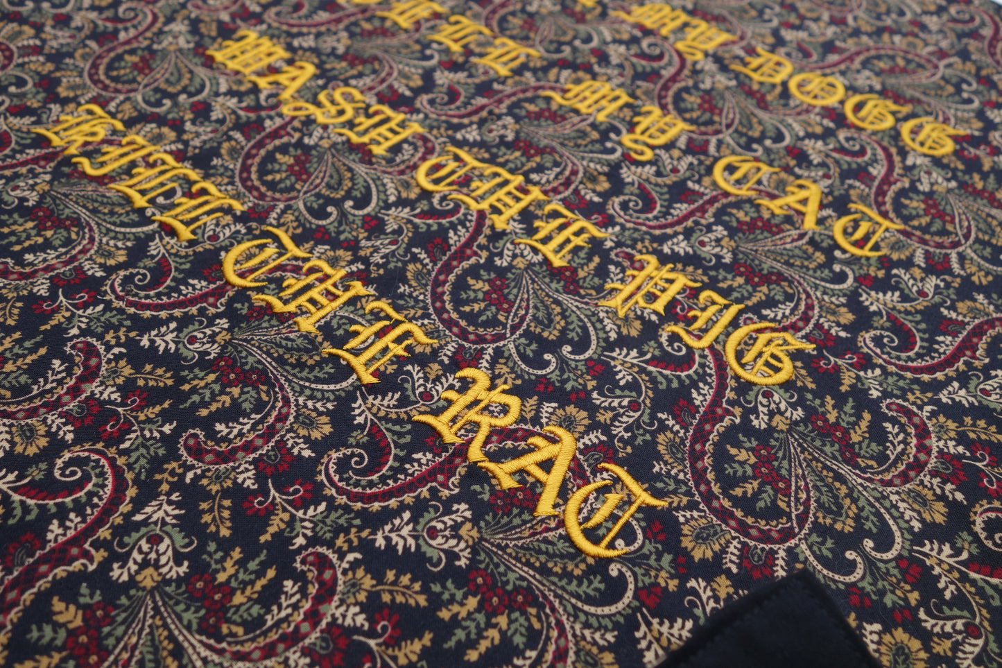 Parlor 23 Chenille "Keep Quiet" Bandana