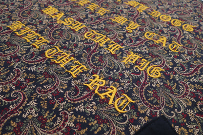 Parlor 23 Chenille "Keep Quiet" Bandana