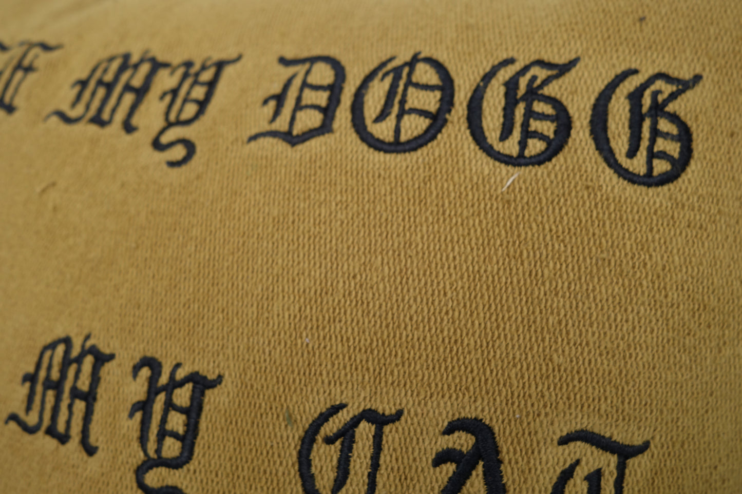 Parlor 23 Chenille "Keep Quiet" Throw Pillow