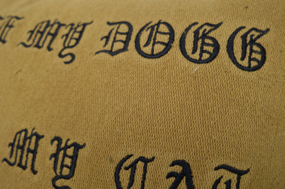 Parlor 23 Chenille "Keep Quiet" Throw Pillow