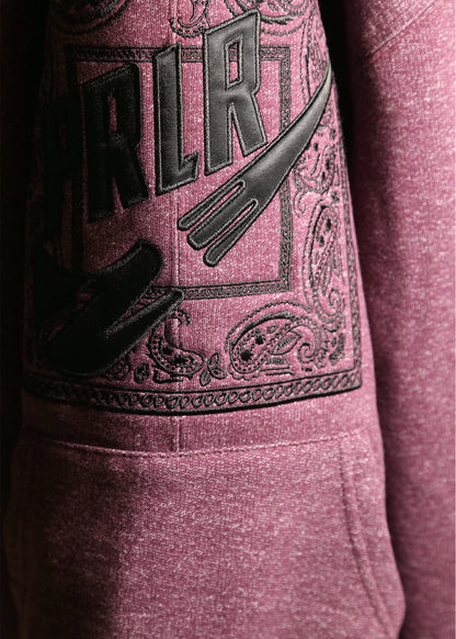 Parlor 23 "PRLR Swoosh Bandana" Heavyweight Hoodie