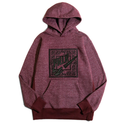 Parlor 23 "PRLR Swoosh Bandana" Heavyweight Hoodie