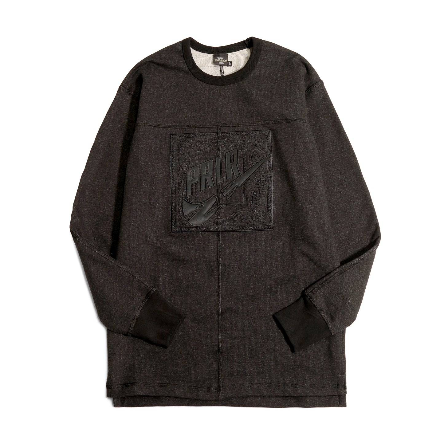 Parlor 23 "PRLR Swoosh Bandana" Longsleeve French Terry Sweatshirt