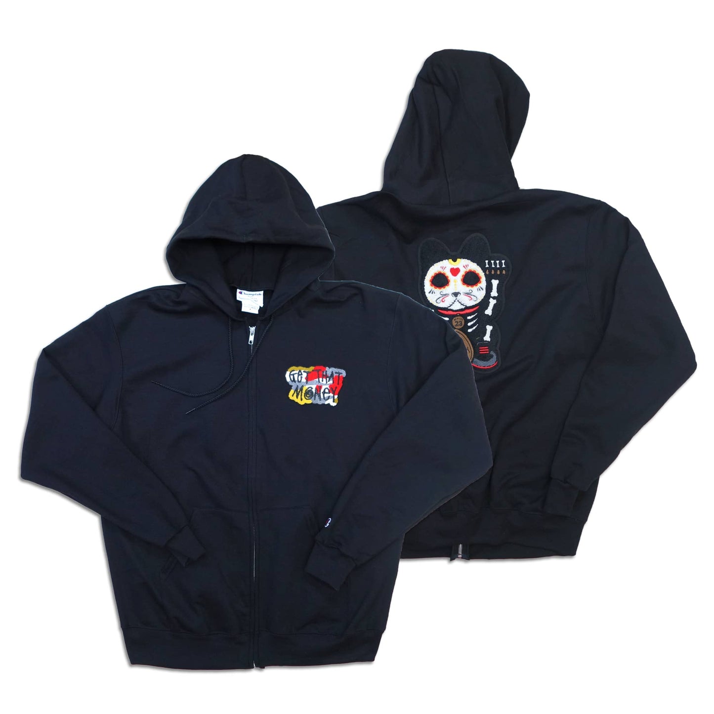 Parlor 23 X Champion "Skeleton Get That Money" Track Suit