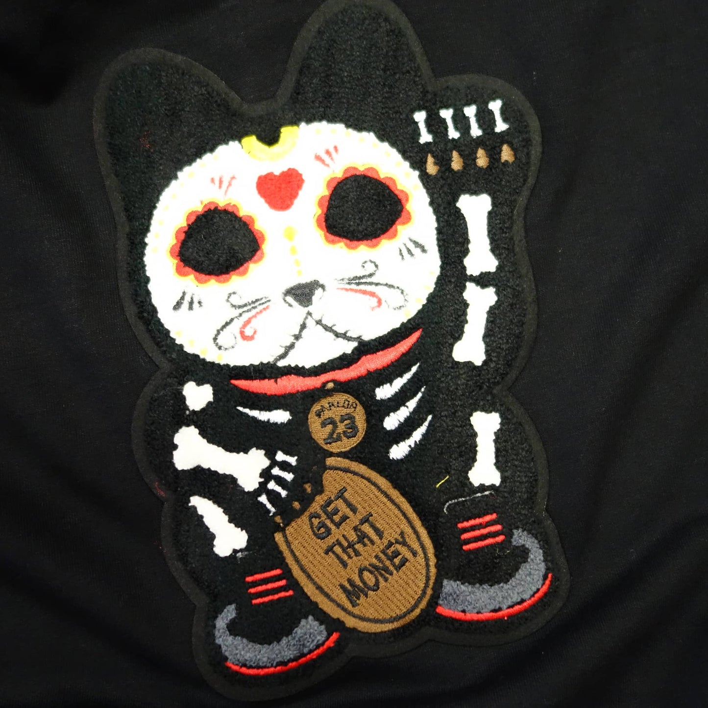 Parlor 23 X Champion "Skeleton Get That Money" Zip Hoodie