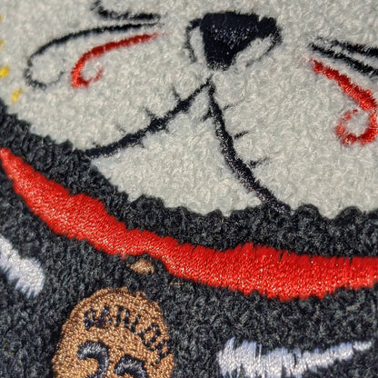 Parlor 23 "Skeleton Cat" Pillow