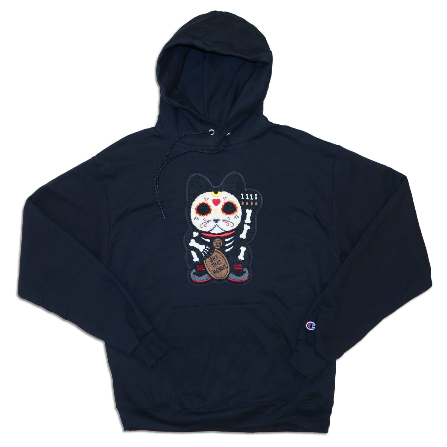 Parlor 23 X Champion "Skeleton Get That Money" Hoodie