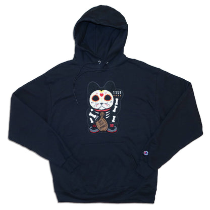 Parlor 23 X Champion "Skeleton Get That Money" Hoodie