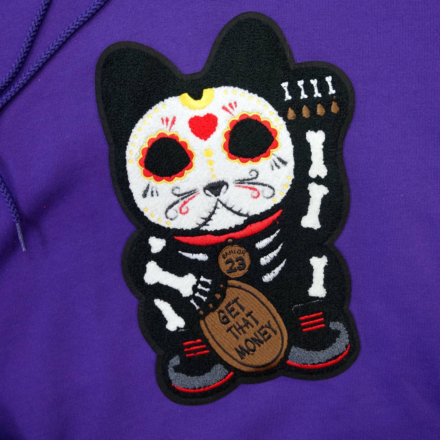 Parlor 23 X Champion "Skeleton Get That Money" Hoodie