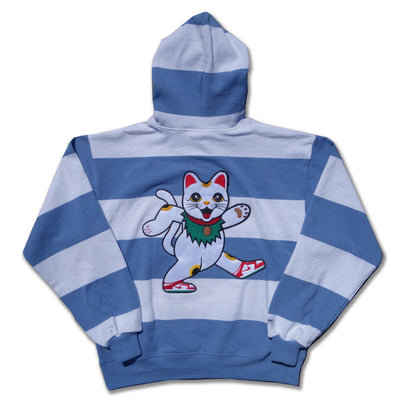Parlor 23 x Barbarian "Grateful" Hoodie Striped