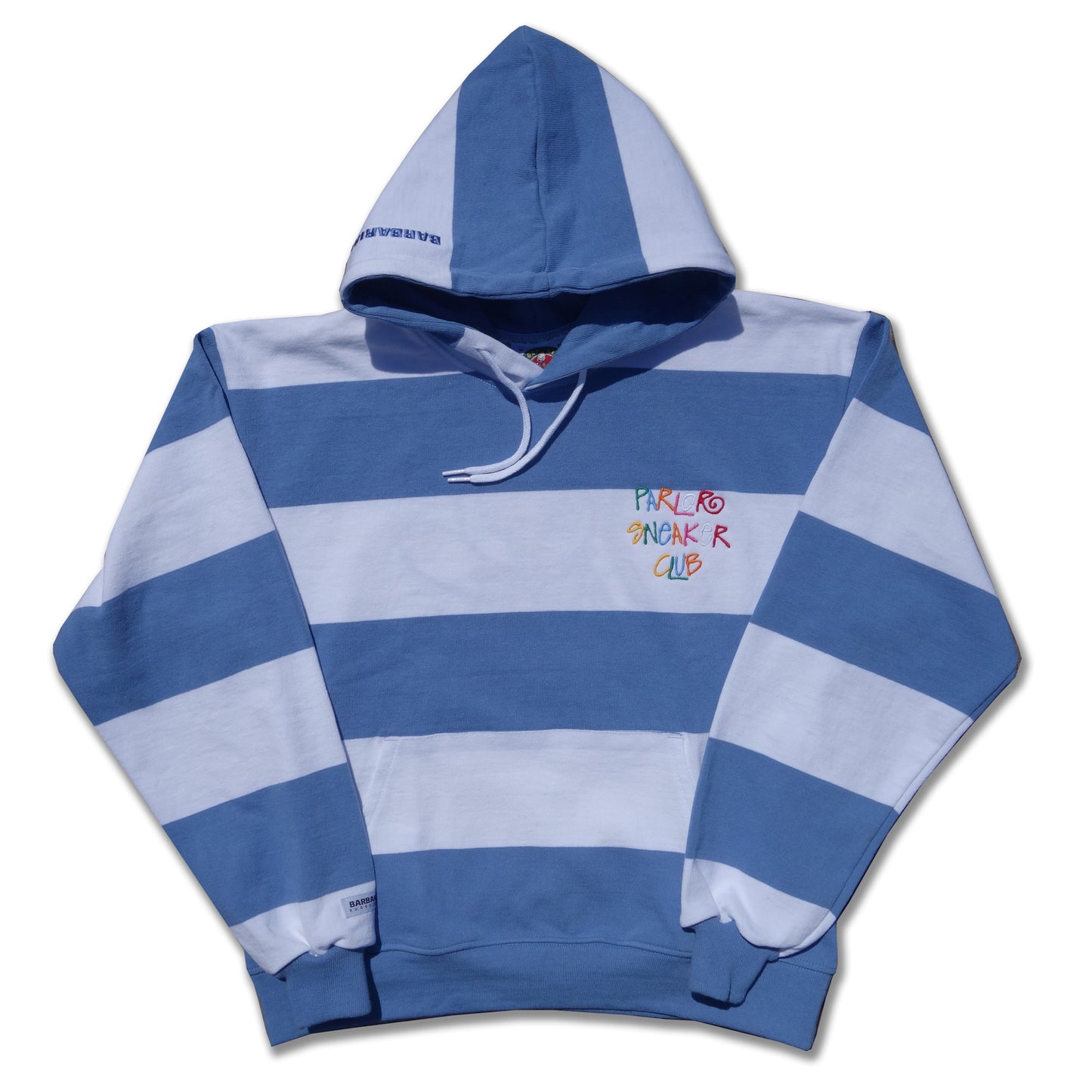 Parlor 23 x Barbarian "Grateful" Hoodie Striped