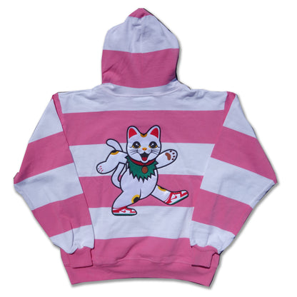 Parlor 23 x Barbarian "Grateful" Hoodie Striped