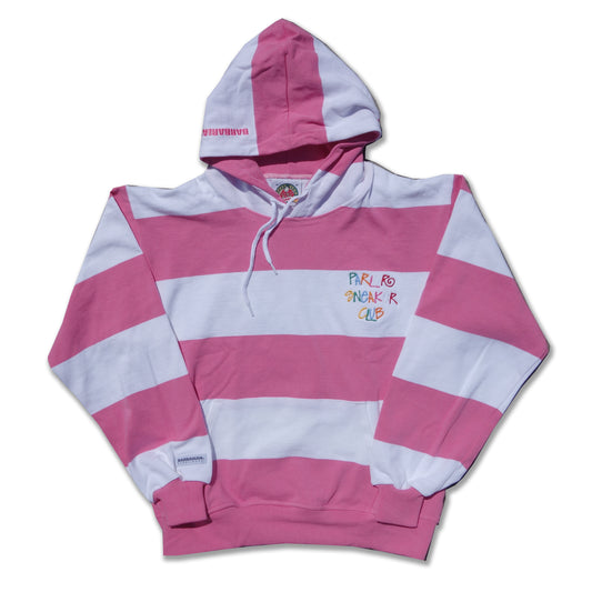 Parlor 23 x Barbarian "Grateful" Hoodie Striped