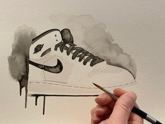 Red9ine Original Painting "Jay Your Way"