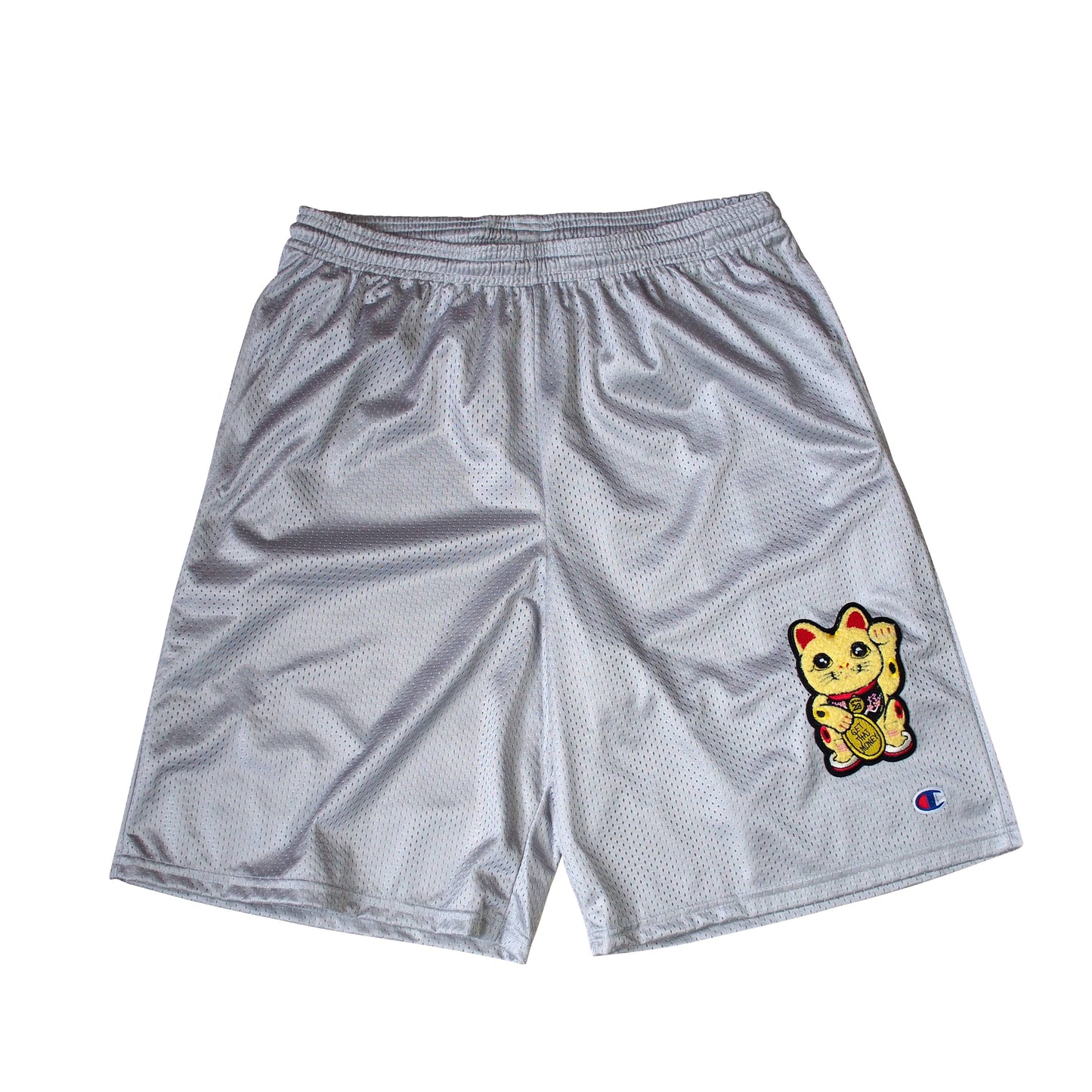 Parlor 23 x Champion Chenille "Patina Moneycat" Mesh Shorts