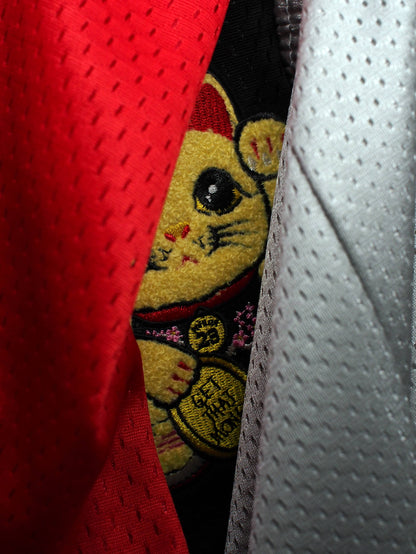 Parlor 23 x Champion Chenille "Patina Moneycat" Mesh Shorts