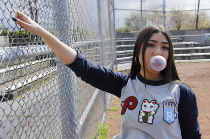 Parlor 23 X Champion Chenille "Baseketball" Baseball 3/4 Tee