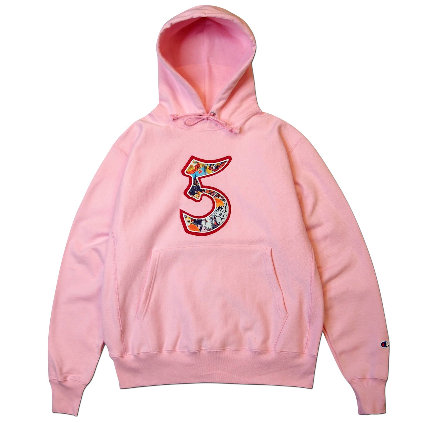 Parlor 23 X Champion RW  "5 Year Menu" Embroidered Hoodie