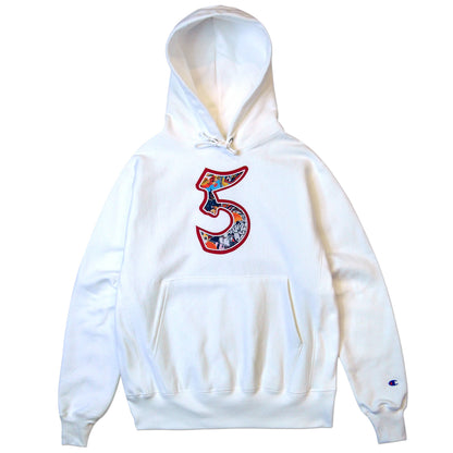 Parlor 23 X Champion RW  "5 Year Menu" Embroidered Hoodie