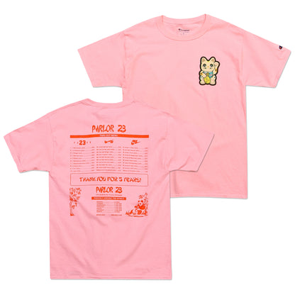 Parlor 23 X Champion "5 Year Menu" T-Shirt