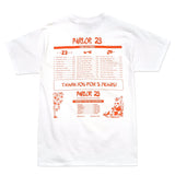Parlor 23 X Champion "5 Year Menu" T-Shirt