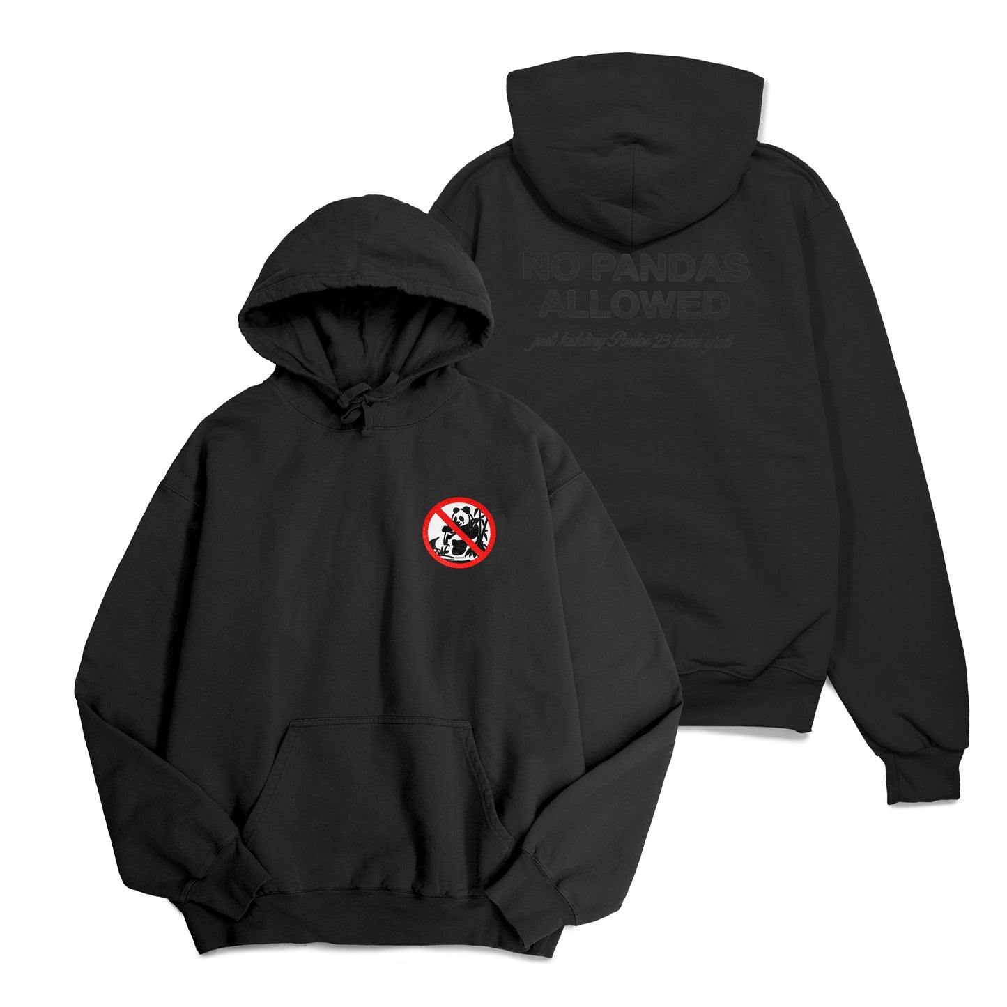 Parlor 23 x Champion "No Pandas Allowed" Hoodie