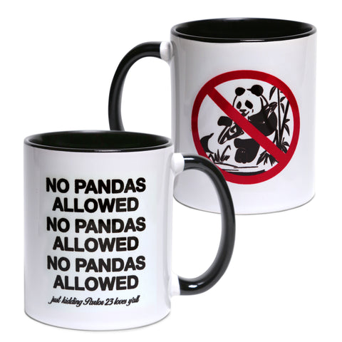 Parlor 23 x "No Pandas" Mug