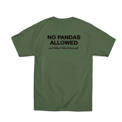 Parlor 23 x Champion "No Pandas Allowed" T-Shirt