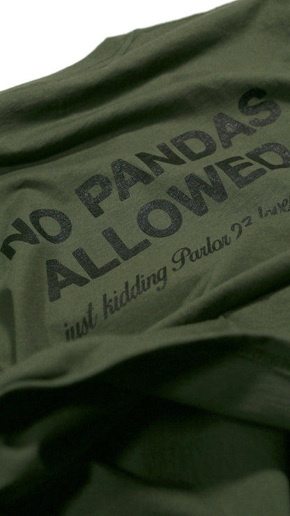 Parlor 23 x Champion "No Pandas Allowed" T-Shirt