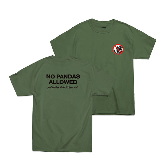 Parlor 23 x Champion "No Pandas Allowed" T-Shirt