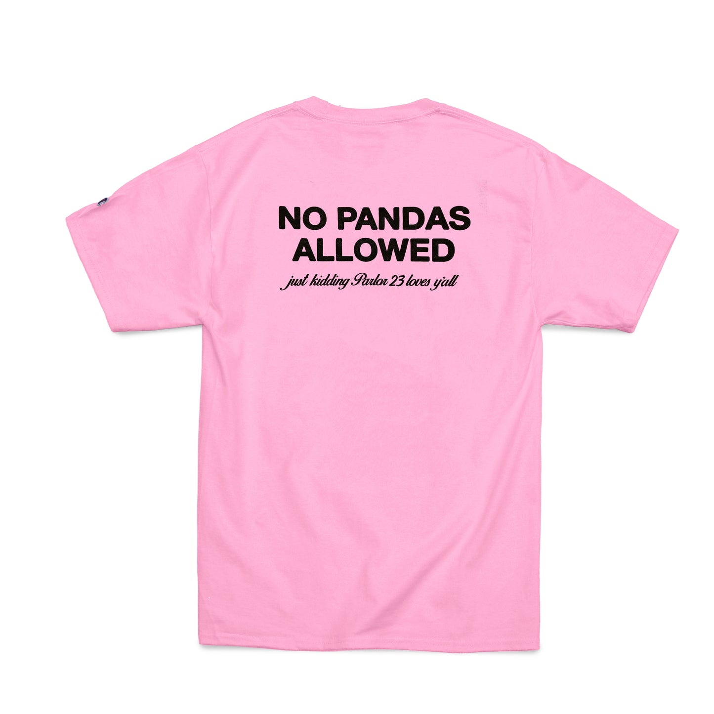 Parlor 23 x Champion "No Pandas Allowed" T-Shirt