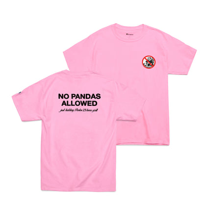 Parlor 23 x Champion "No Pandas Allowed" T-Shirt