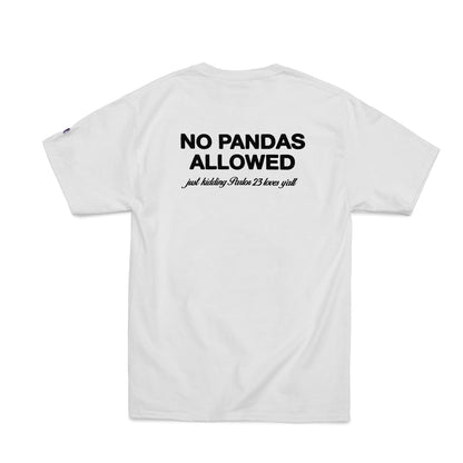 Parlor 23 x Champion "No Pandas Allowed" T-Shirt